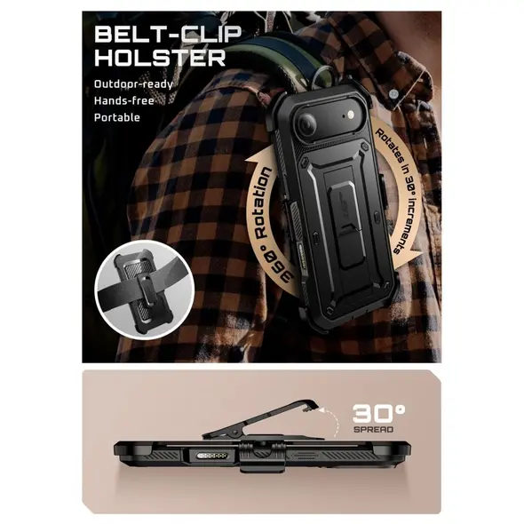 Etui Supcase Unicorn Beetle Pro do Apple iPhone 17 Air Black