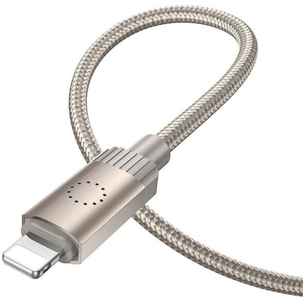 Καλώδιο USB A σε Lightning Hoco 2,4A 1 m X117 χρυσό