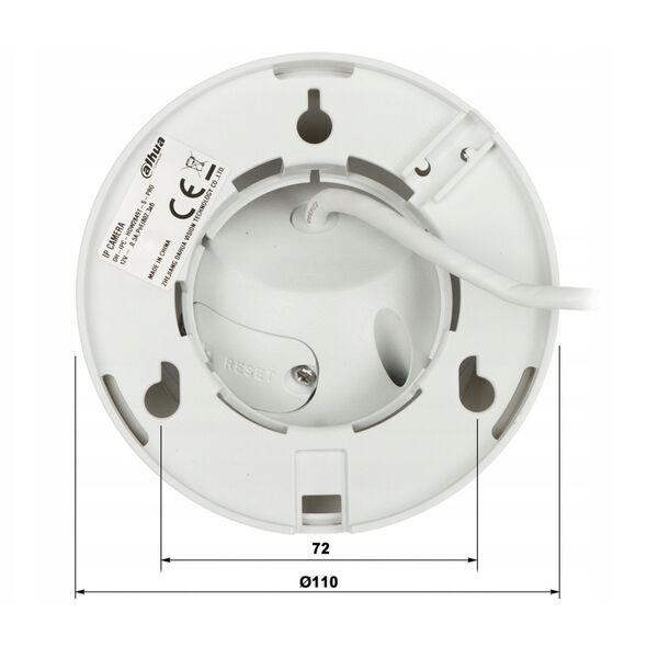 KAMERA IP IPC-HDW2849T-S-LED-0360B-PRO WizSense WizColor - 8&nbsp|Mpx 3.6&nbsp|mm DAHUA