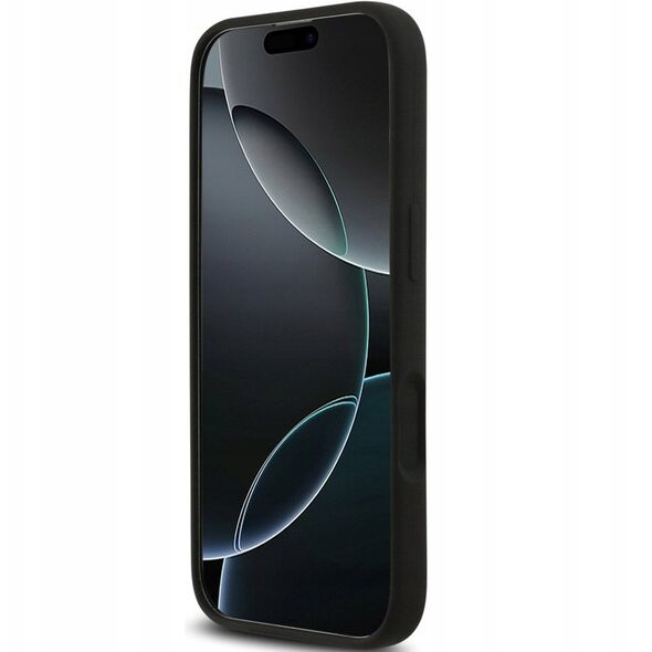 GUESS futerał do IPHONE 17 kompatybilny z MagSafe GUHMP17SSCTRLMK (Silicone W/ Triangle Logo) czarny