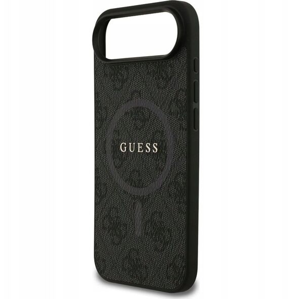 GUESS futerał do IPHONE 17 kompatybilny z MagSafe GUHMP17SG4GFRK (PU 4G Ring Classic Logo) czarny