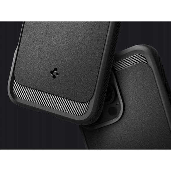 Etui Spigen Rugged Armor Mag MagSafe do Apple iPhone 17 Pro Matte Black