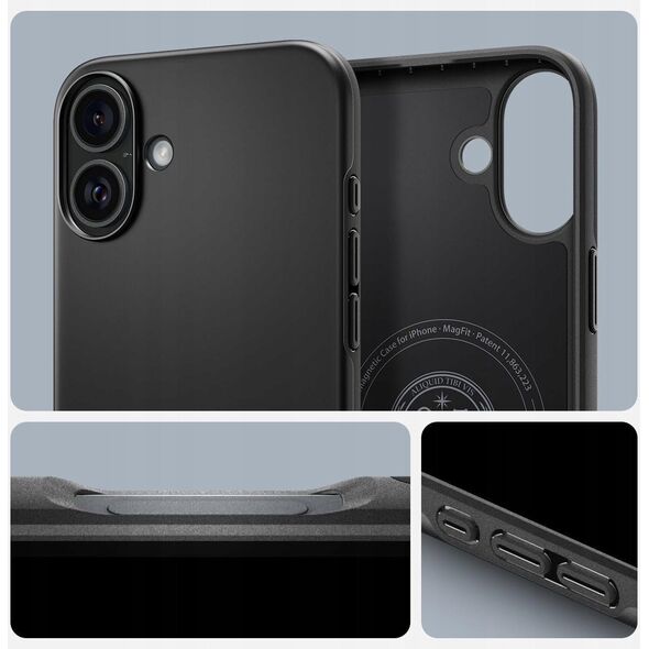 Etui Spigen Thin Fit Mag MagSafe do Apple iPhone 17 Black