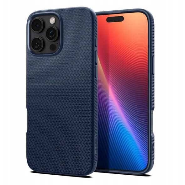 Etui Spigen Liquid Air do Apple iPhone 17 Pro Navy Blue