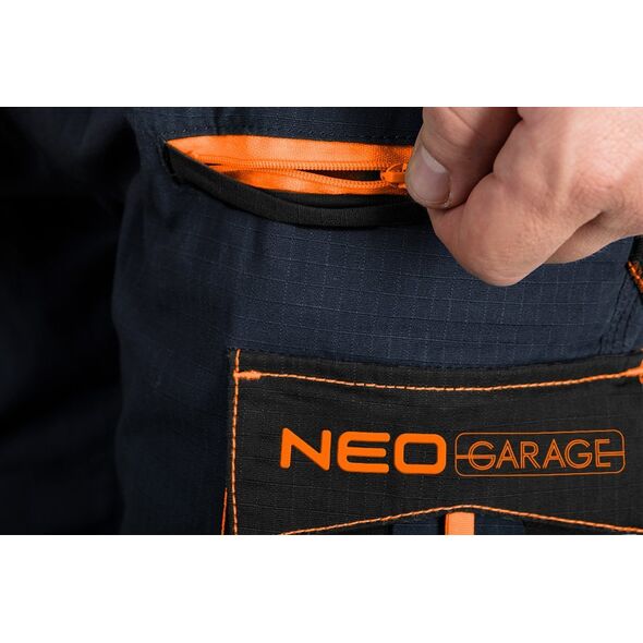Neo Spodnie robocze Neo Garage, 100% bawełna rip stop, rozmiar XXXL