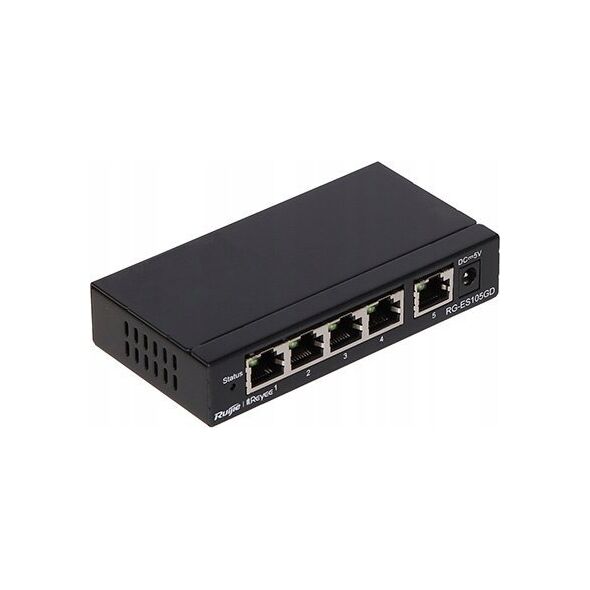 Switch Reyee Switch RG-ES105GD 5-PORTOWY REYEE