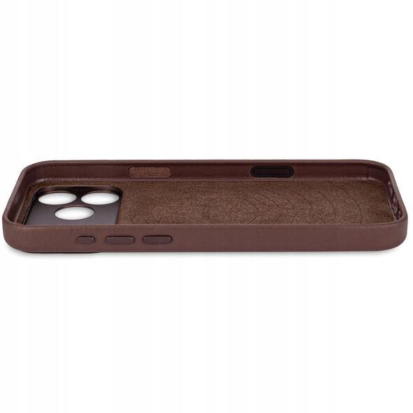Decoded Leather Backcover - skórzana obudowa ochronna do iPhone 17 Pro Max kompatybilna z MagSafe (chocolat brown)