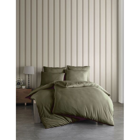 Σετ βαμβακερών κλινοσκεπασμάτων CREYA PRESTIGE V-1, 160x200cm, 2x50x70cm, 2x70x70cm, 100% βαμβάκι.