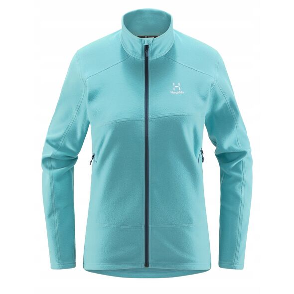 Γυναικεία μπλούζα φλις Haglofs Buteo Mid Jacket - frost blue