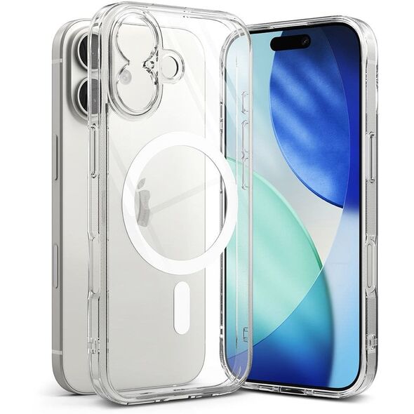 Etui Ringke Fusion Magnetic MagSafe do Apple iPhone 17 Clear