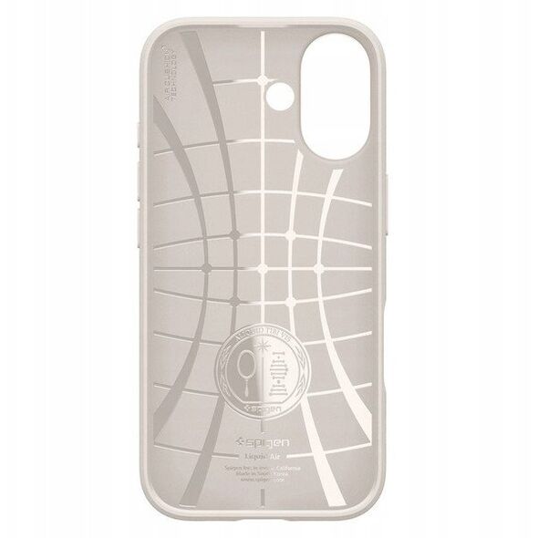 Etui Spigen Liquid Air do Apple iPhone 17 Natural Titanium