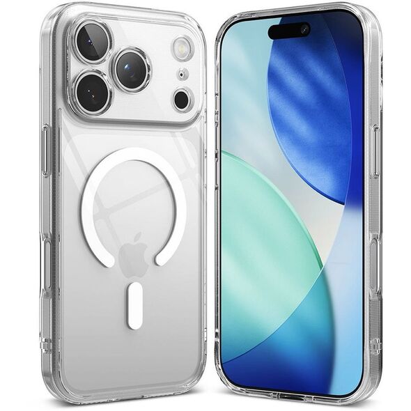 Etui Ringke Fusion Magnetic MagSafe do Apple iPhone 17 Pro Clear
