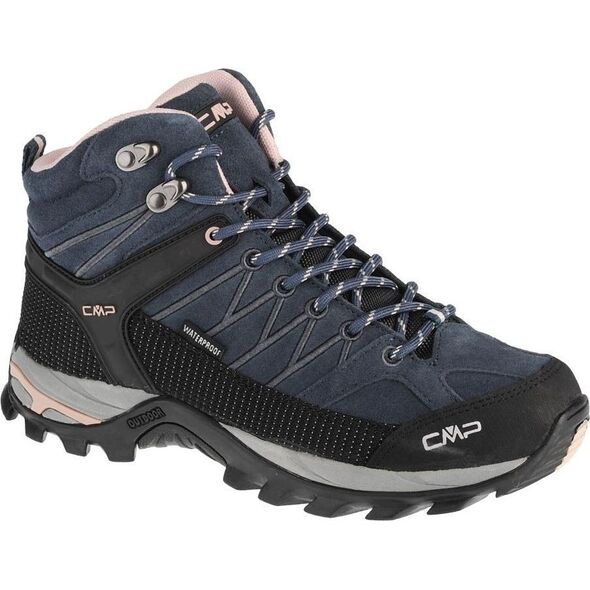 Buty trekkingowe damskie CMP Rigel Mid czarno-niebieskie r. 39