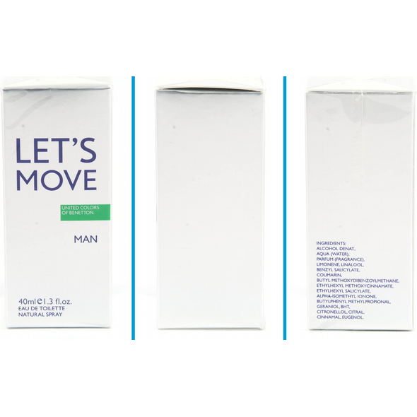 Benetton Let's Move EDT 40 ml