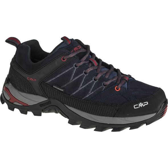 Buty trekkingowe męskie CMP Rigel Low Trekking Shoe Wp Asphalt/Syrah r. 47 (3Q13247-62BN)