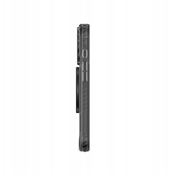 Etui AMAZINGTHING Titan Pro Grip Ring Set na iPhone 17 Pro Max kompatybilne z MagSafe - czarne