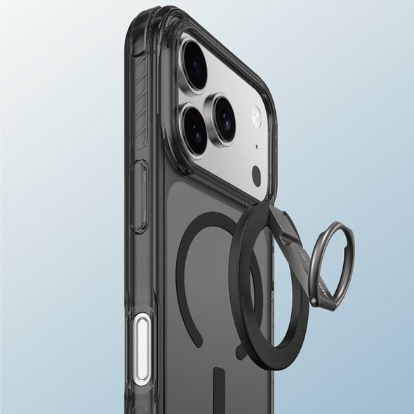Etui AMAZINGTHING Titan Pro Grip Ring Set na iPhone 17 Pro Max kompatybilne z MagSafe - czarne
