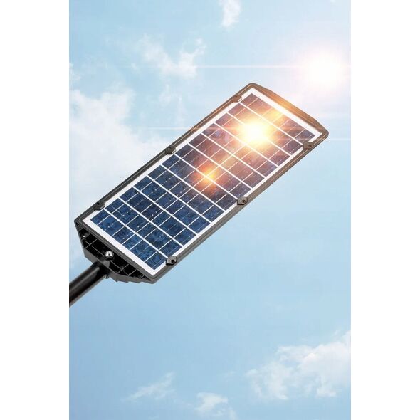 Lampa uliczna 14 COB solarna z czujnikiem ruchu