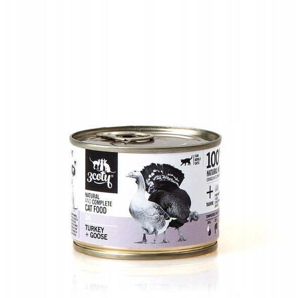 3coty Karma 3coty Turkey + Goose Complete Cat Wet Food 180T24TG (0,18 kg )