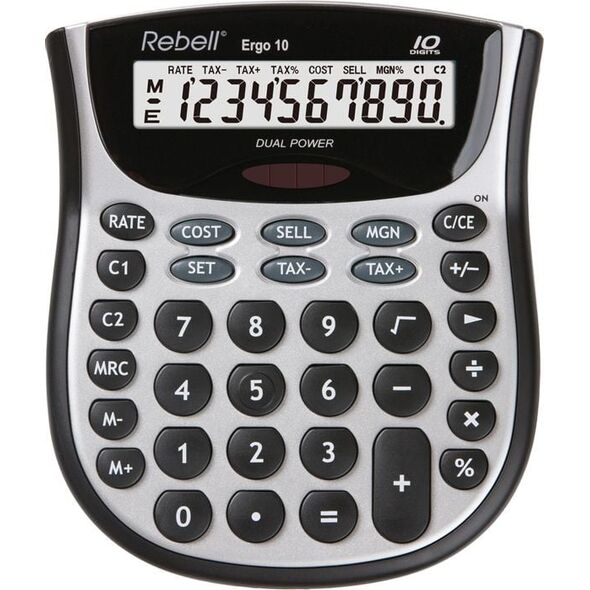 Kalkulator Rebell ERGO 10 (8595179503053)