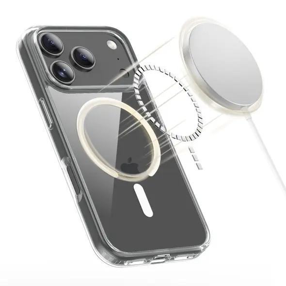 Etui Tech-Protect Flexair Hybrid MagSafe do Google Pixel 10 / 10 Pro Clear