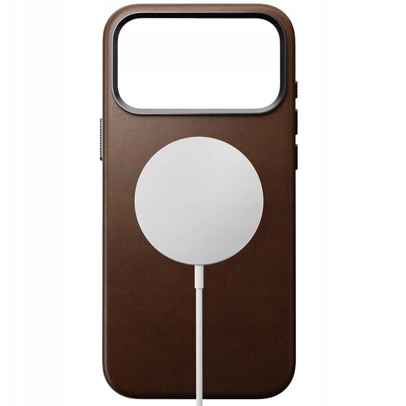 NOMAD Traditional Leather Case - skórzane etui do iPhone 17 Pro Max kompatybilne z MagSafe (brown)