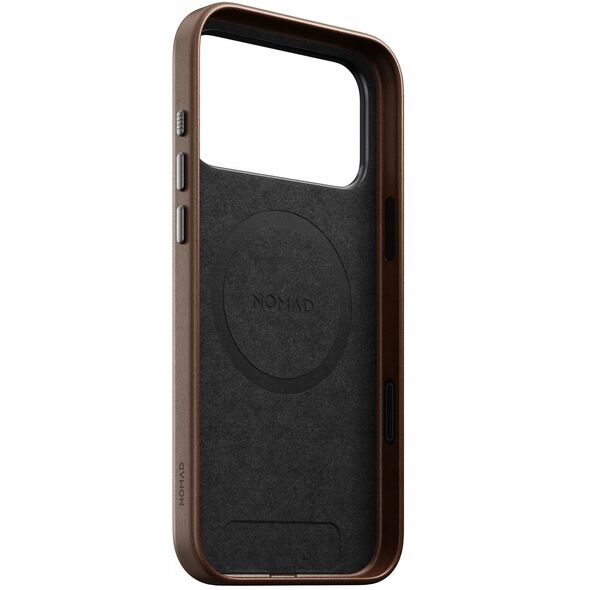 NOMAD Traditional Leather Case - skórzane etui do iPhone 17 Pro Max kompatybilne z MagSafe (brown)