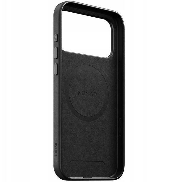 NOMAD Traditional Leather Case - skórzane etui do iPhone 17 Pro Max kompatybilne z MagSafe (black)