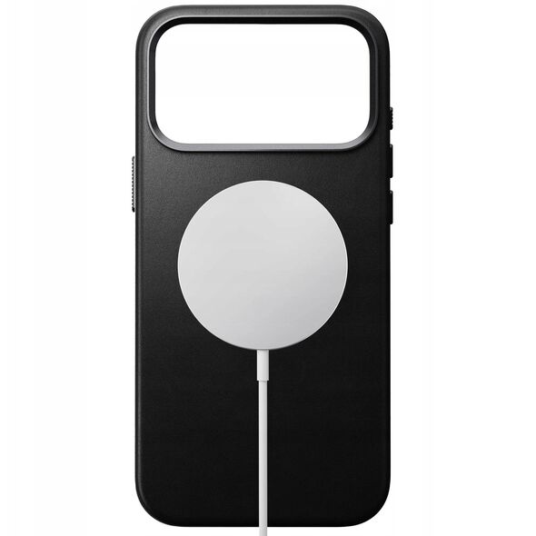 NOMAD Traditional Leather Case - skórzane etui do iPhone 17 Pro Max kompatybilne z MagSafe (black)
