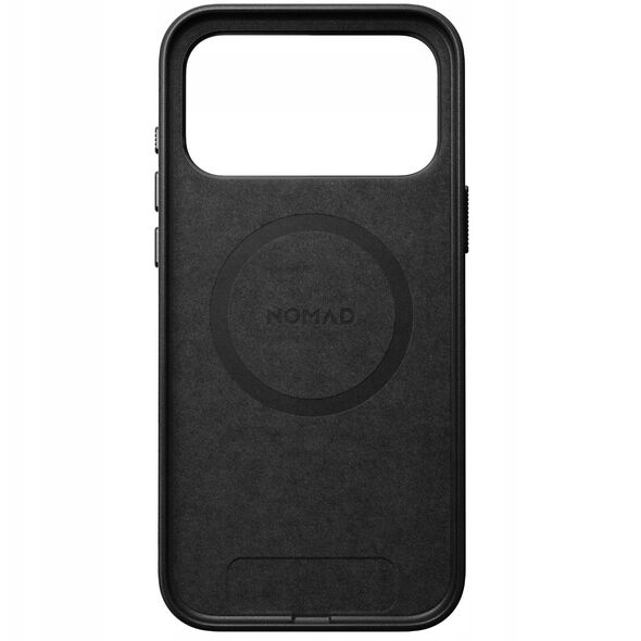 NOMAD Traditional Leather Case - skórzane etui do iPhone 17 Pro Max kompatybilne z MagSafe (black)