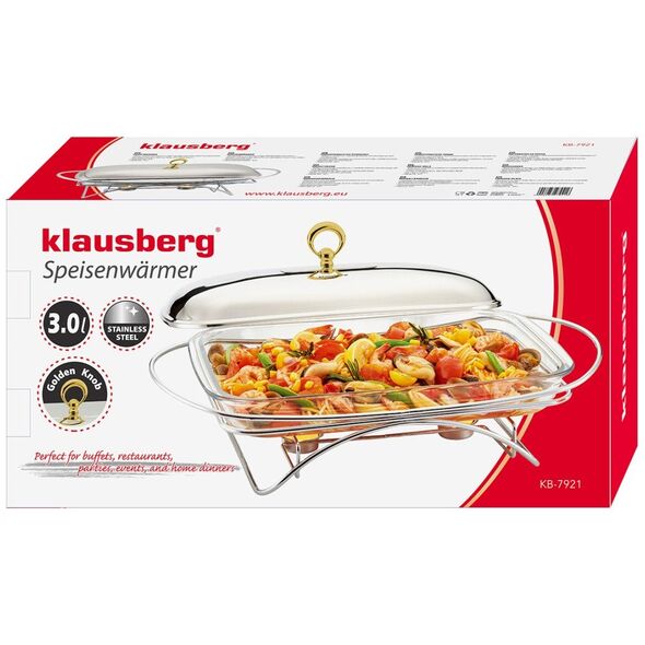 PODGRZEWACZ ŻAROODPORNY STOŁOWY 3L KLAUSBERG KB-7921