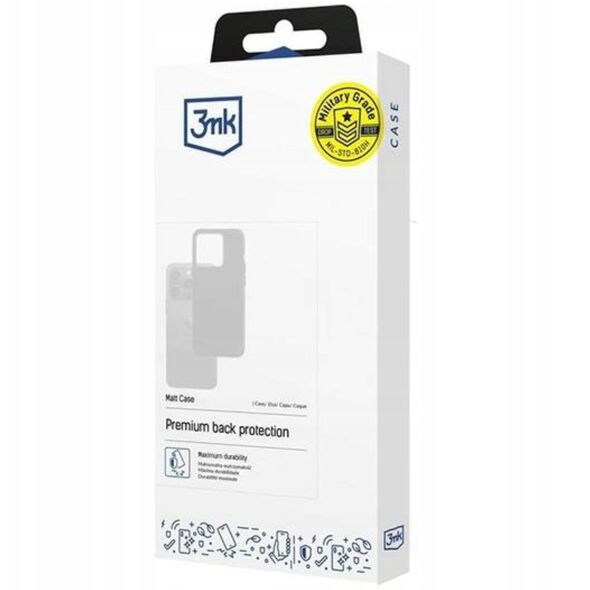 Etui 3MK Matt Case do Samsung Galaxy A17 5G czarny