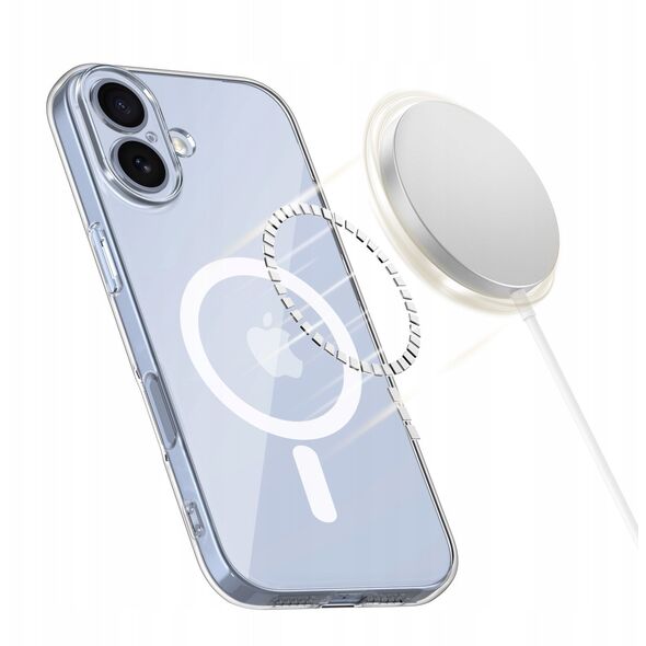 Etui Tech-Protect Flexair MagSafe do Apple iPhone 17 Clear
