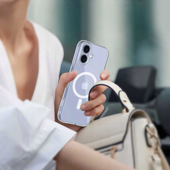 Etui Tech-Protect Flexair MagSafe do Apple iPhone 17 Clear
