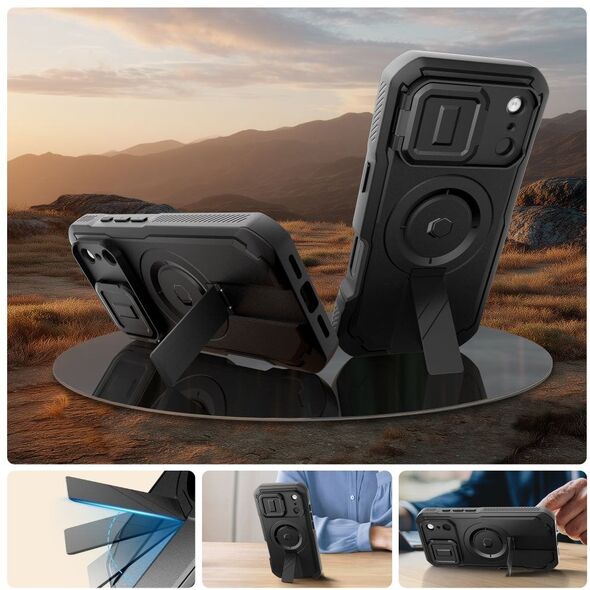 TECH-PROTECT KEVLAR MAGSAFE IPHONE 17 PRO BLACK