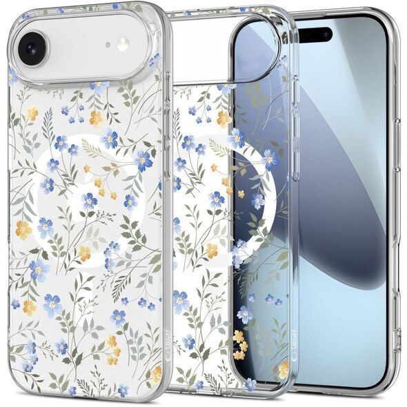 Etui Tech-Protect Flexair MagSafe do Apple iPhone 17 Air Spring Flowers