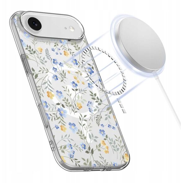 Etui Tech-Protect Flexair MagSafe do Apple iPhone 17 Air Spring Flowers