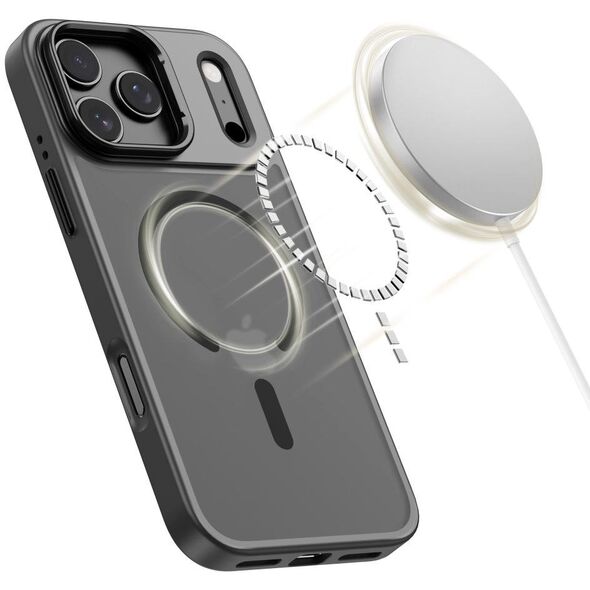 Etui Tech-Protect Magstand MagSafe do Apple iPhone 17 Pro Max Matte Black