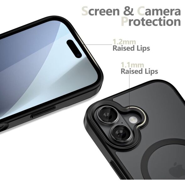 Etui Tech-Protect MagMat Xt 4-set MagSafe do Apple iPhone 17 Matte Black