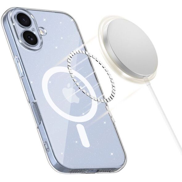 Etui Tech-Protect FlexAir MagSafe do Apple iPhone 17 Glitter