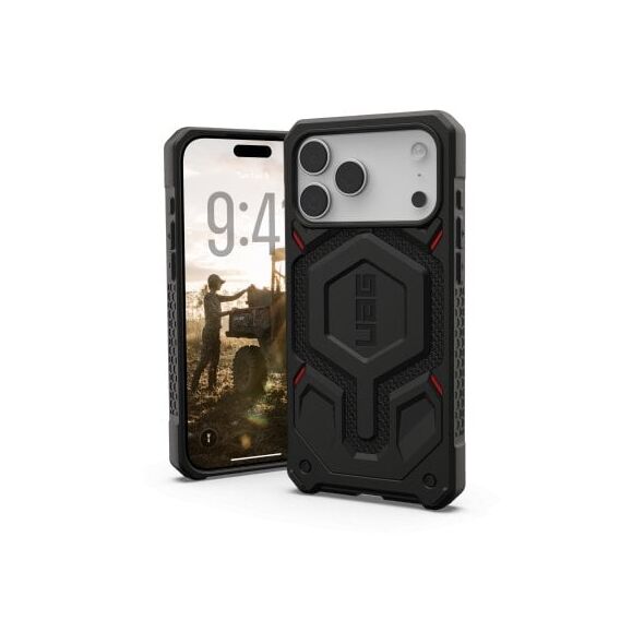 UAG Monarch Pro - etui do iPhone 17 Pro Max kompatybilne z MagSafe (kevlar black)
