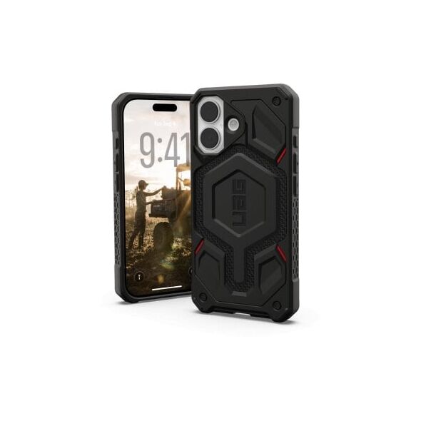 UAG Monarch Pro - etui do iPhone 17 kompatybilne z MagSafe (kevlar black)