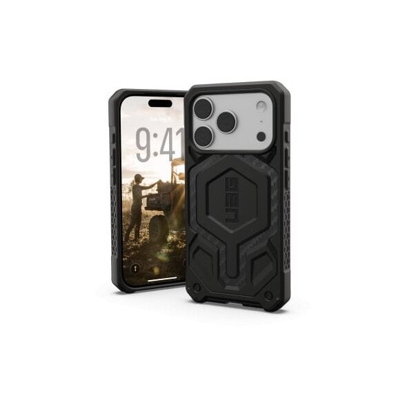 UAG Monarch Pro - etui do iPhone 17 Pro kompatybilne z MagSafe (carbon fiber)