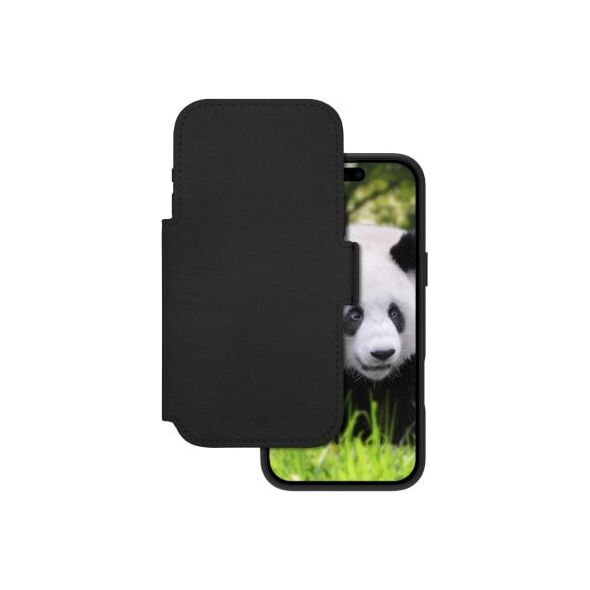 dbramante 1928 Lynge MS - skórzane etui do iPhone 17 Pro Max kompatybilne z MagSafe (black)