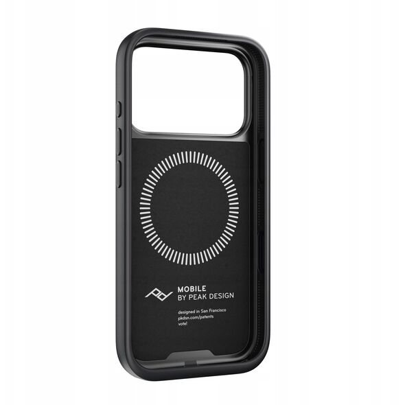 Peak Design Mobile Everyday Clarino Loop Case iPhone 17 Pro Black - czarny