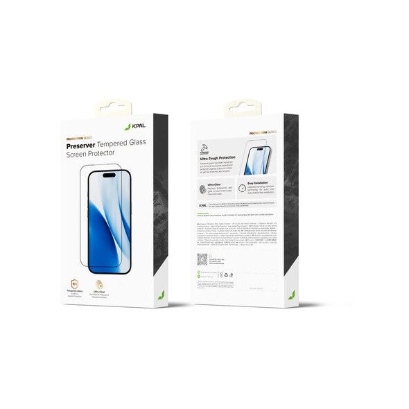 JCPal Szkło Hartowane Preserver Glass Protector iPhone 17 Pro Max