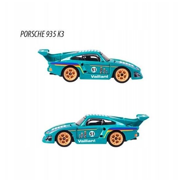 MAJORETTE AUTO MET PORSCHE DELUXE 8CM MIX6 B/C24