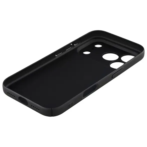 Etui Bizon Case Łupka do Apple iPhone 17 Pro czarne