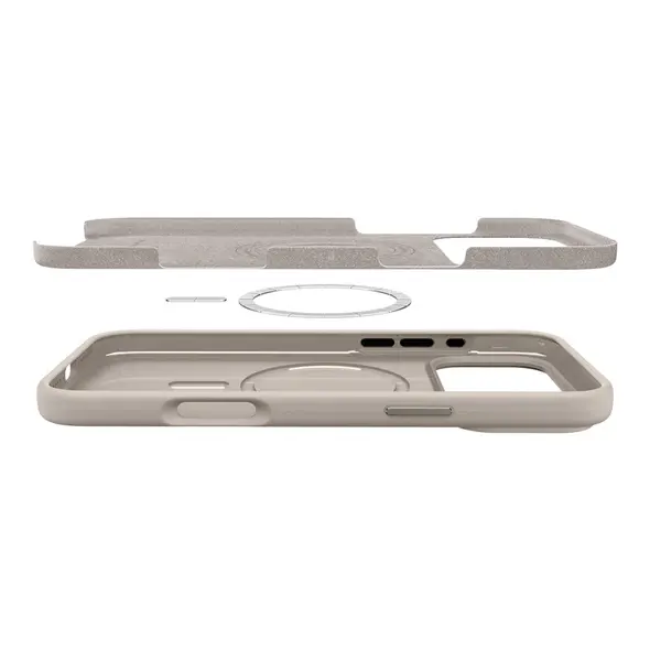 Etui Spigen Silicone Fit Mag MagSafe do Apple iPhone 17 Pro Max Stone