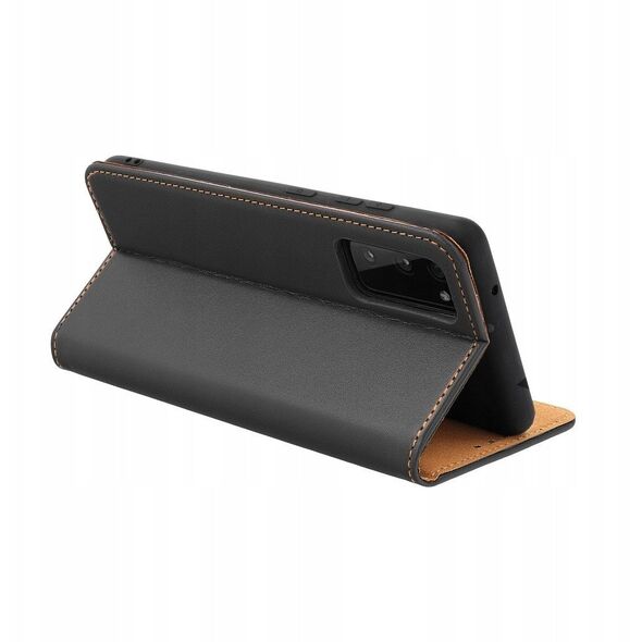 Kabura SMART PRO Book skórzana do SAMSUNG A17 czarny